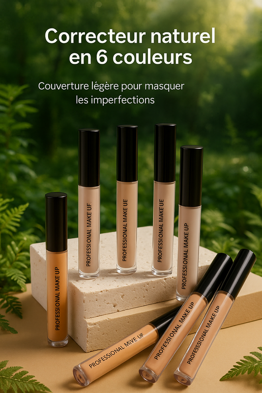 Correcteur 6 Couleurs – Couverture ciblée, finition naturel